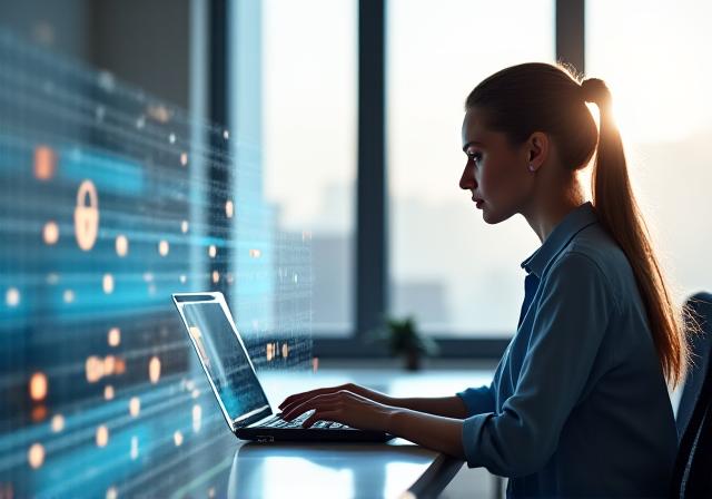 Secure data management visuals
